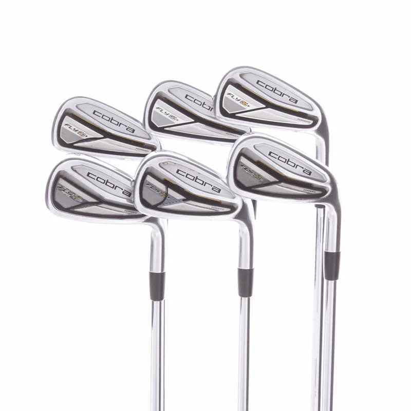 Cobra Fly Z + Forged Steel Men's Right Hand Irons 5-PW Stiff+ - KBS Tour 3 Cobra Fly Z + Forged Steel Men's Right Hand Irons 5-PW Stiff+ - KBS Tour