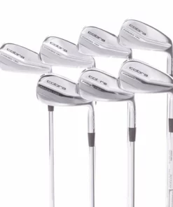 Cobra Forged Tec 2022 Steel Men's Right Hand Irons 4-PW Regular - KBS $ Taper Lite