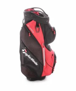 Golf Clearance Online TaylorMade Second Hand Cart Bag - Red/Black -Second Hand Clubs Sales sh hc17654c