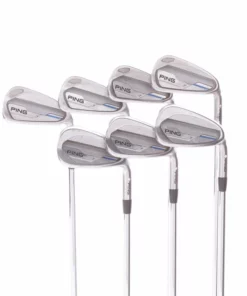 Ping I-Series Steel Men's Right Hand Irons 4-PW White Dot Regular - Ping AWT 2.0