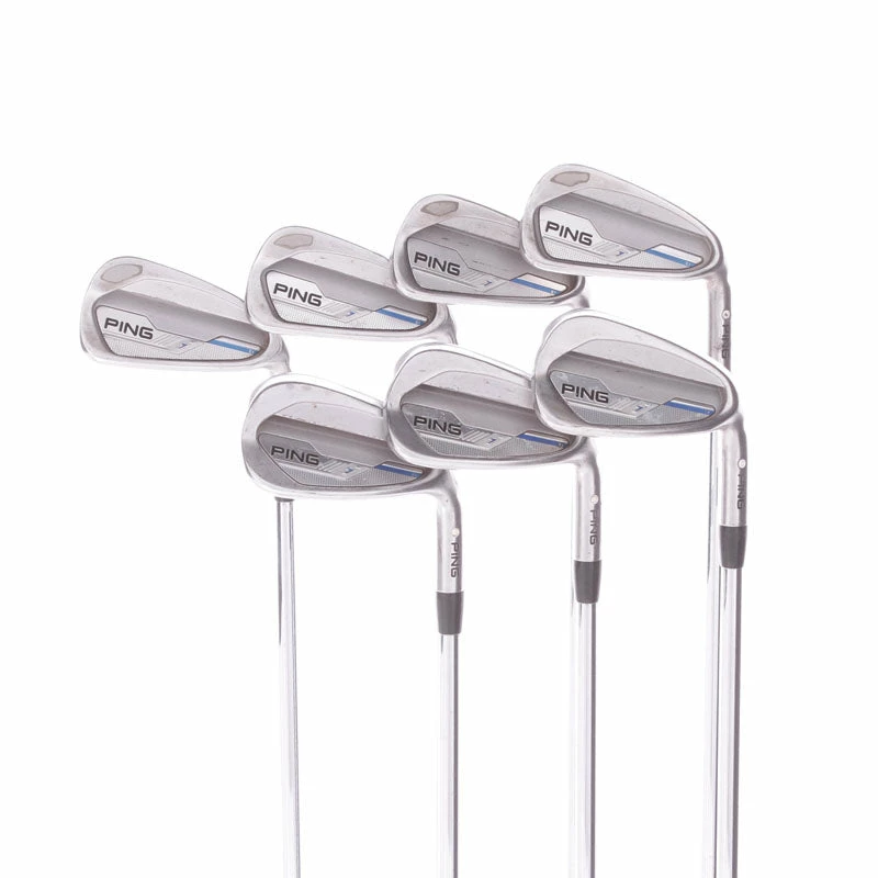 Ping I-Series Steel Men's Right Hand Irons 4-PW White Dot Regular - Ping AWT 2.0 3 Ping I-Series Steel Men's Right Hand Irons 4-PW White Dot Regular - Ping AWT 2.0
