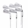 Titleist 620 CB Forged Steel Men's Right Hand Irons 5-PW Stiff - Project X LZ 120G -Second Hand Clubs Sales sh hc18449a