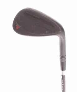 TaylorMade Milled Grind 2 SB Black Steel Men's Right Hand Lob Wedge 56 Degree 12 Bounce Stiff - Dynamic Gold S200 -Second Hand Clubs Sales sh hc18545a 1