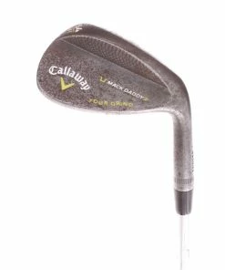 Callaway Mack Daddy 2 Slate Tour Grind Steel Men's Right Hand Lob Wedge 54 Degree 11 Bounce Wedge - Dynamic Gold