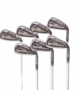Cleveland CG16 Black Pearl Steel Men's Right Hand Irons 4-PW Regular - Cleveland Traction