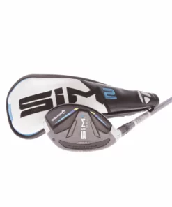 TaylorMade Sim 2 Max Graphite Men's Left Hand 4 Hybrid 22* Regular - Ventus 6R