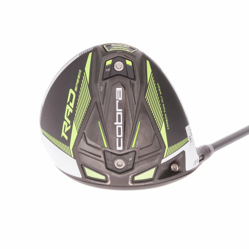 Cobra Rad Speed Graphite Men's Left Hand Driver 9 Degree Regular - Fujikura Motore F3 6R 3 Cobra Rad Speed Graphite Men's Left Hand Driver 9 Degree Regular - Fujikura Motore F3 6R