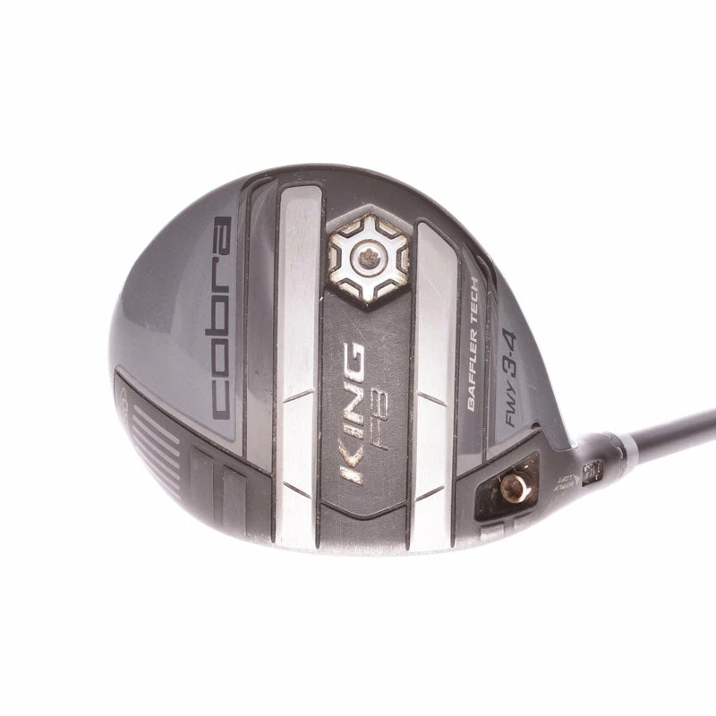 Cobra F8 Graphite Men's Left Hand Fairway 3-4 Wood 14.5 Degree Regular - Aldila NV 70 3 Cobra F8 Graphite Men's Left Hand Fairway 3-4 Wood 14.5 Degree Regular - Aldila NV 70