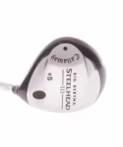 Callaway Big Bertha Steelhead III Graphite Ladies Right Hand Fairway 5 Wood 19 Degree Ladies - System III