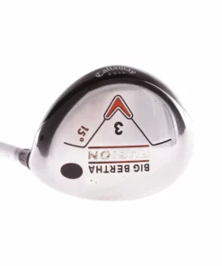 Callaway Big Bertha Fusion Graphite Men's Right Hand Fairway 3 Wood 15 Degree Regular - Aldila NVS 55