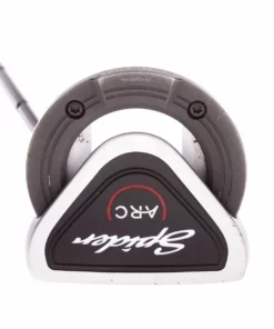 TaylorMade Spider ARC Platinum Putter 34 Inches Men's Right Hand - Superstroke -Second Hand Clubs Sales sh hc19592a 1