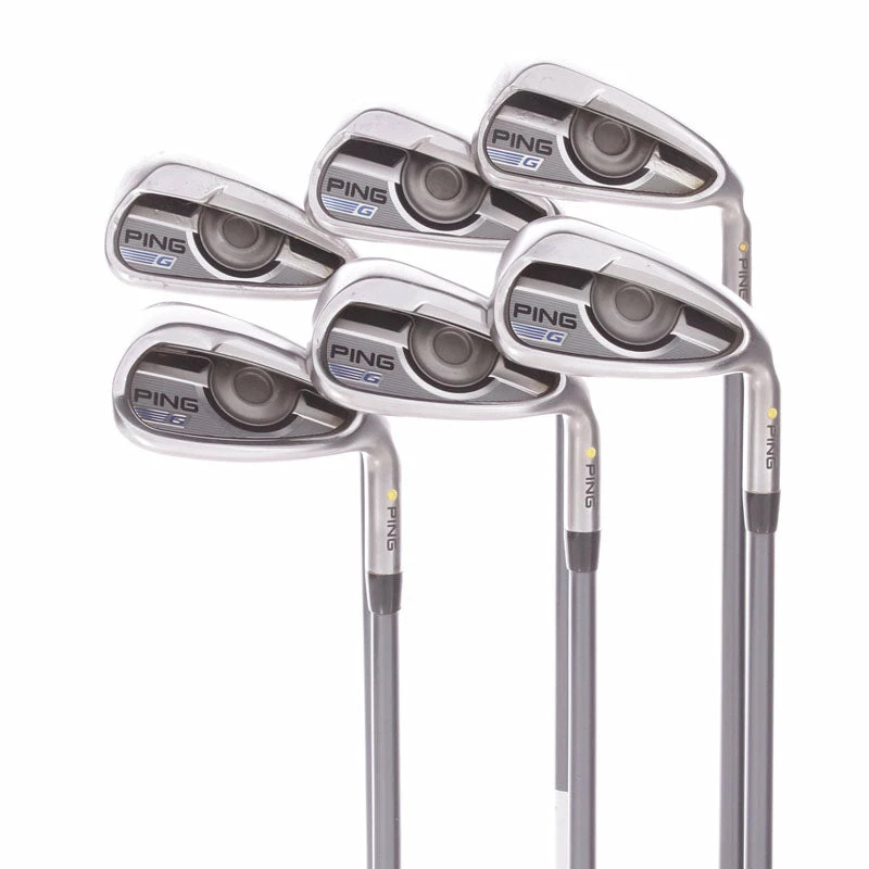 Ping G-Series Graphite Men's Right Hand Irons 6-PW Yellow Dot Soft Regular - Ping CFS 65 3 Ping G-Series Graphite Men's Right Hand Irons 6-PW Yellow Dot Soft Regular - Ping CFS 65
