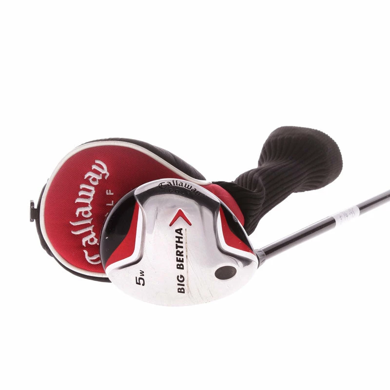Callaway Big Bertha Graphite Left Hand Fairway 5 Wood 18 Degree Stiff - Callaway 70 3 Callaway Big Bertha Graphite Left Hand Fairway 5 Wood 18 Degree Stiff - Callaway 70