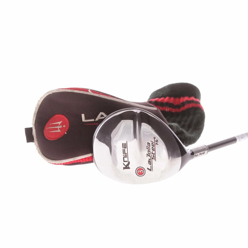 Knife LaJolla Steel Graphite Men's Left Hand Fairway 3 Wood 15 Degree Regular - La Jolla 3 Knife LaJolla Steel Graphite Men's Left Hand Fairway 3 Wood 15 Degree Regular - La Jolla