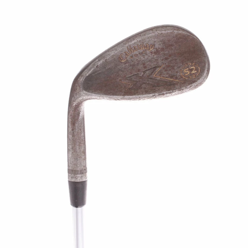Callaway X Series Steel Men's Left Hand Gap Wedge 52 Degree 12 Bounce Wedge - Callaway 3 Callaway X Series Steel Men's Left Hand Gap Wedge 52 Degree 12 Bounce Wedge - Callaway