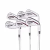 Tour Edge Exotics E722 Vibrcor Steel Men's Right Hand Irons 5-PW Stiff True Temper XP95 S300 -Second Hand Clubs Sales sh hc20484a