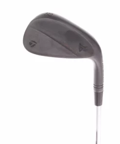 TaylorMade Milled Grind 3 Black HB Steel Men's Right Hand Gap Wedge 52 Degree 12 Bounce Extra Stiff Project X LZ 6.5 120g