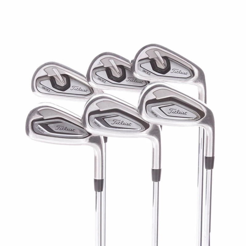 Titleist T300 Steel Men's Right Hand Irons 5-PW Regular AMT Black R300 3 Titleist T300 Steel Men's Right Hand Irons 5-PW Regular AMT Black R300