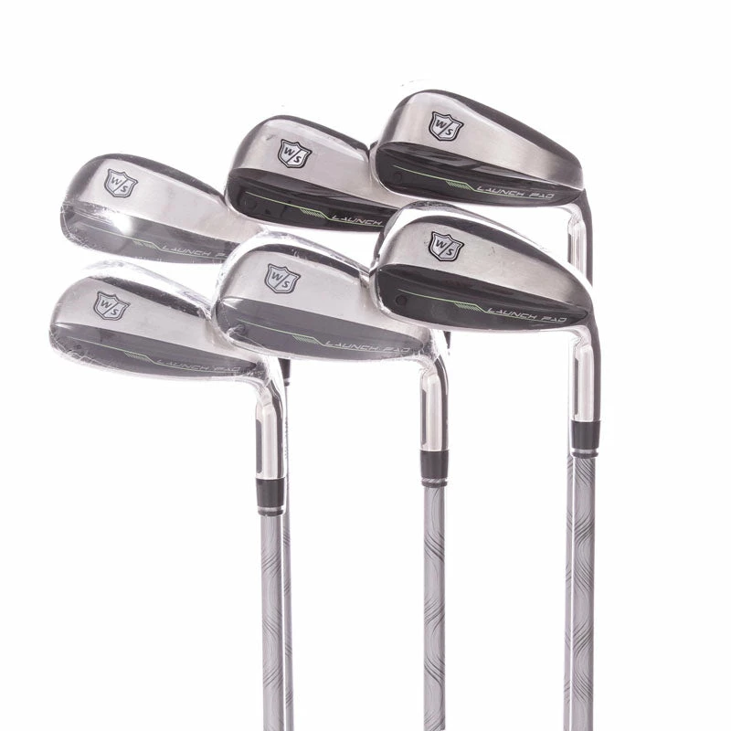 Wilson Staff Launch Pad 2 Graphite Ladies Right Hand Irons 6-SW Ladies - Project X Evenflow 3 Wilson Staff Launch Pad 2 Graphite Ladies Right Hand Irons 6-SW Ladies - Project X Evenflow