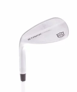 Wilson Staff Staff Model Steel Men's Left Hand Gap Wedge 52 Degree 8 Bounce Stiff - Dynamic Gold AMT -Second Hand Clubs Sales sh hc21113a 1