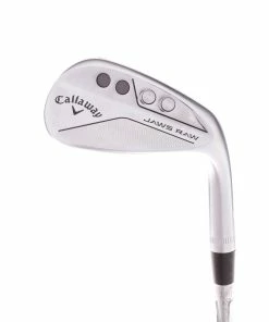 Callaway Jaws Raw Face S Grind Steel Men's Right Hand Gap Wedge 52 Degree 10 Bounce Wedge - Dynamic Gold Tour Issue -Second Hand Clubs Sales sh hc21178a 1