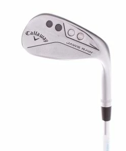 Callaway Jaws Raw Face Steel Men's Right Hand Sand Wedge 56 Degree 10 Bounce Wedge - Dynamic Gold Tour Issue