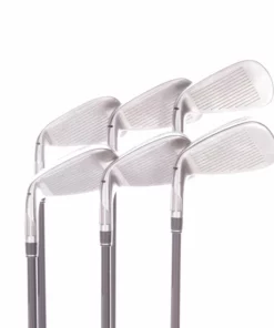 TaylorMade Stealth Graphite Men's Right Hand Irons 5-PW Stiff - Ventus Red 7S -Second Hand Clubs Sales sh hc21187c