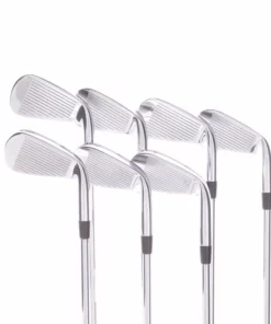 Callaway Rogue ST Pro Steel Men's Left Hand Irons 4-PW Stiff - Project X Rifle Tour Flighted 6.0 -Second Hand Clubs Sales sh hc21411c