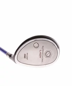 MD Golf Superstrong Lady Graphite Ladies Right Hand 4 Hybrid 24 Degree Ladies - Prolaunch Blue