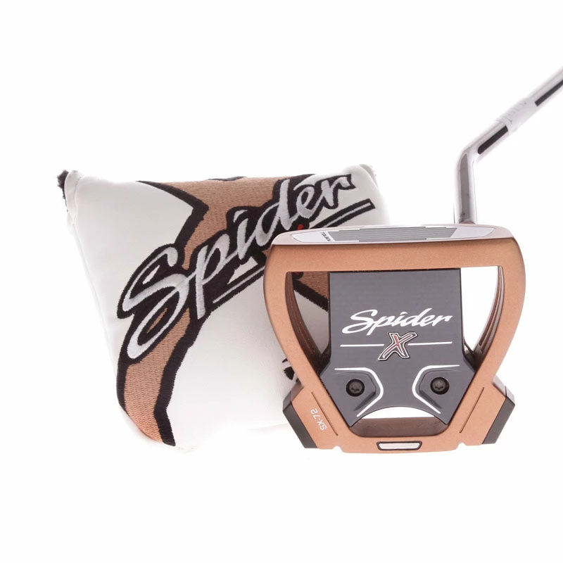 TaylorMade Spider X Copper Single Bend Men's Right Putter 33 Inches - Iomic Baby Blue 3 TaylorMade Spider X Copper Single Bend Men's Right Putter 33 Inches - Iomic Baby Blue