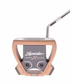 TaylorMade Spider X Copper Single Bend Men's Right Putter 33 Inches - Iomic Baby Blue 27 TaylorMade Spider X Copper Single Bend Men's Right Putter 33 Inches - Iomic Baby Blue -Second Hand Clubs Sales sh hc21477b 1