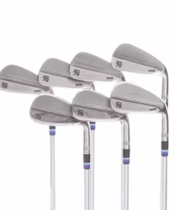 70 699 Graphite Men's Right Irons 4-PW Stiff - Prolaunch Blue
