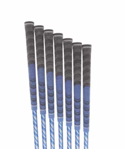 70 699 Graphite Men's Right Irons 4-PW Stiff - Prolaunch Blue -Second Hand Clubs Sales sh hc21500e