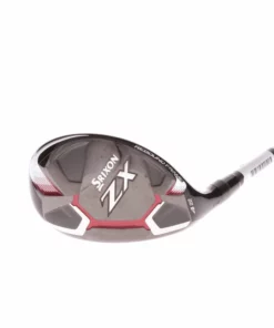 Srixon ZX Graphite Men's Left 4 Hybrid 22 Degree Regular - Hzrdus Smoke 5.5