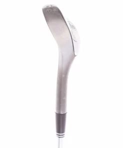 Cleveland CG15 Black Pearl Steel Men's Left Hand Gap Wedge 54 Degree 14 Bounce Wedge - Cleveland Traction -Second Hand Clubs Sales sh hc21545c