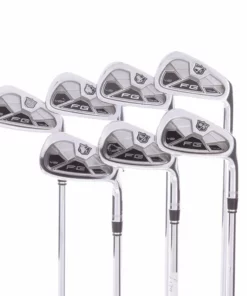 Wilson Staff FG Tour V2 Steel Men's Right Irons 4-PW Stiff - KBS Tour