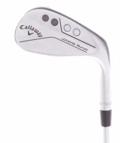 Callaway Jaws Raw S Grind Steel Men's Right Hand Gap Wedge 54 Degree 10 Bounce Wedge - Dynamic Gold Tour Spinner