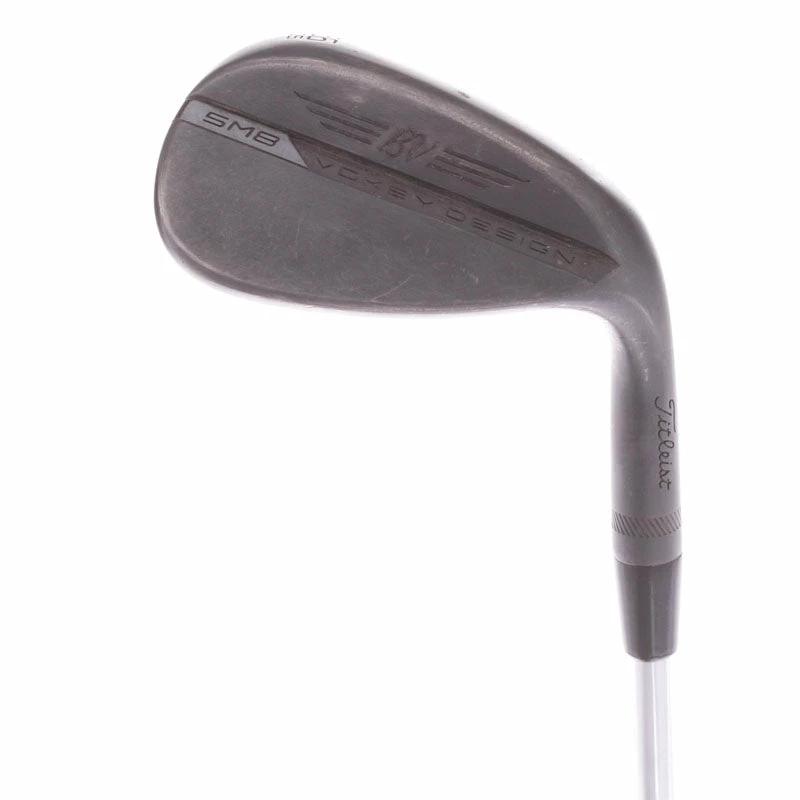 Titleist Vokey SM8 Jet Black S Grind Steel Men's Right Hand Sand Wedge 56 Degree 10 Bounce Wedge - BV Vokey 3 Titleist Vokey SM8 Jet Black S Grind Steel Men's Right Hand Sand Wedge 56 Degree 10 Bounce Wedge - BV Vokey