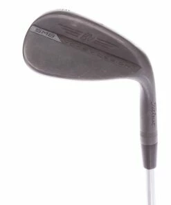 Titleist Vokey SM8 Jet Black S Grind Steel Men's Right Hand Sand Wedge 56 Degree 10 Bounce Wedge - BV Vokey 17 Titleist Vokey SM8 Jet Black S Grind Steel Men's Right Hand Sand Wedge 56 Degree 10 Bounce Wedge - BV Vokey -Second Hand Clubs Sales sh hc21642a 1