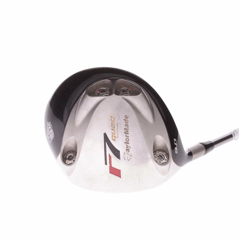 TaylorMade R7 Quad Graphite Men's Left Hand Driver 9 Degree Regular - Fujikura Fit On 3 TaylorMade R7 Quad Graphite Men's Left Hand Driver 9 Degree Regular - Fujikura Fit On