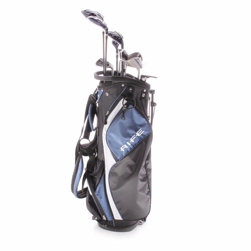 Rife RX2 Steel Men's Right Hand Driver 3 Wood 4 And 5 Hybrid 6-sw Putter Plus Stand Bag Regular - Rife 4 Rife RX2 Steel Men's Right Hand Driver 3 Wood 4 And 5 Hybrid 6-sw Putter Plus Stand Bag Regular - Rife - Image 2