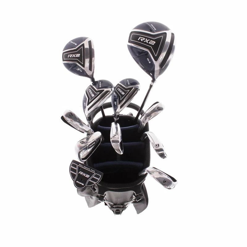 Rife RX2 Steel Men's Right Hand Driver 3 Wood 4 And 5 Hybrid 6-sw Putter Plus Stand Bag Regular - Rife 5 Rife RX2 Steel Men's Right Hand Driver 3 Wood 4 And 5 Hybrid 6-sw Putter Plus Stand Bag Regular - Rife - Image 3