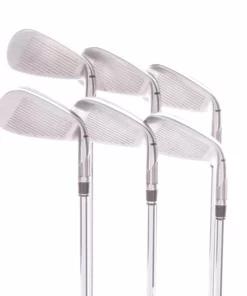 TaylorMade Sim 2 Max Steel Men's Left Hand Irons 5-PW Regular - KBS MT85 -Second Hand Clubs Sales sh hc22029c