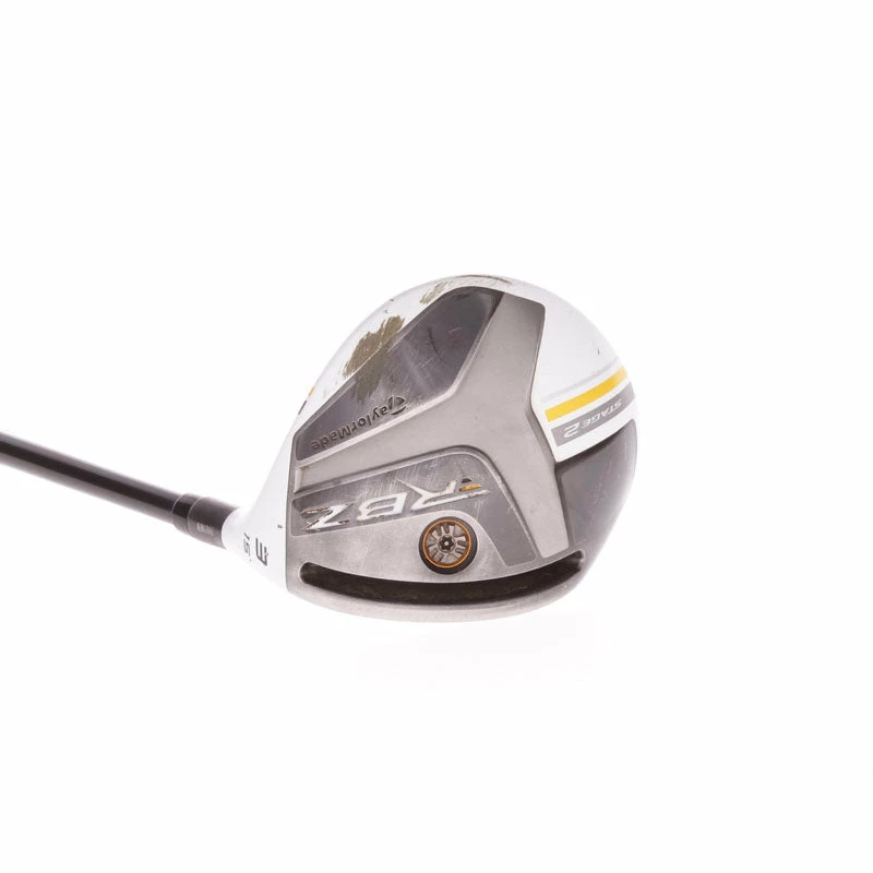 TaylorMade RBZ Stage 2 Graphite Men's Right Hand Fairway 3 Wood 15 Degree Regular - Rocketfuel Matrix 60 4 TaylorMade RBZ Stage 2 Graphite Men's Right Hand Fairway 3 Wood 15 Degree Regular - Rocketfuel Matrix 60 - Image 2