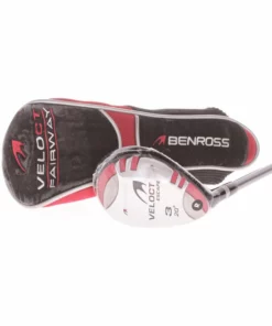 Benross Veloct Graphite Men's Left Hand 3 Hybrid 20 Degree Regular - Prolaunch Platinum