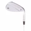 TaylorMade Milled Grind 3 Satin Chrome SB Steel Men's Right Hand Lob Wedge 58 Degree 11 Bounce Stiff - Dynamic Gold -Second Hand Clubs Sales sh hc22162a