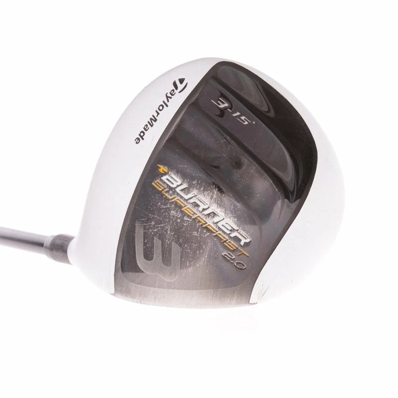 TaylorMade Burner SuperFast 2.0 Graphite Men's Right Hand Fairway 3 Wood 15 Degree Regular - Matrix Ozik 3 TaylorMade Burner SuperFast 2.0 Graphite Men's Right Hand Fairway 3 Wood 15 Degree Regular - Matrix Ozik