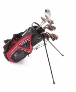 Golphin GFK 9-10 11 Piece Set Graphite Junior Left Hand Driver,5 Wood,5 Hybrid 5-SW Putter Plus Stand Bag Junior - Golphin -Second Hand Clubs Sales sh hc22201f