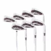 Ping G410 Steel Men's Right Hand Irons 4-PW Green Dot +1" Stiff - Ping AWT -Second Hand Clubs Sales sh hc22311a
