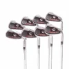 TaylorMade Burner Plus Steel Men's Right Hand Irons 4-SW Regular - Burner 85 -Second Hand Clubs Sales sh hc22500a